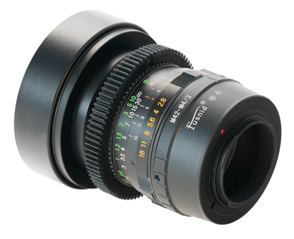Mamiya/Sekor Auto SX 28mm F2.8 Cine Mod Prime w/ Anamorphic Bokeh & Flare | M4/3 - TerPhoto Store