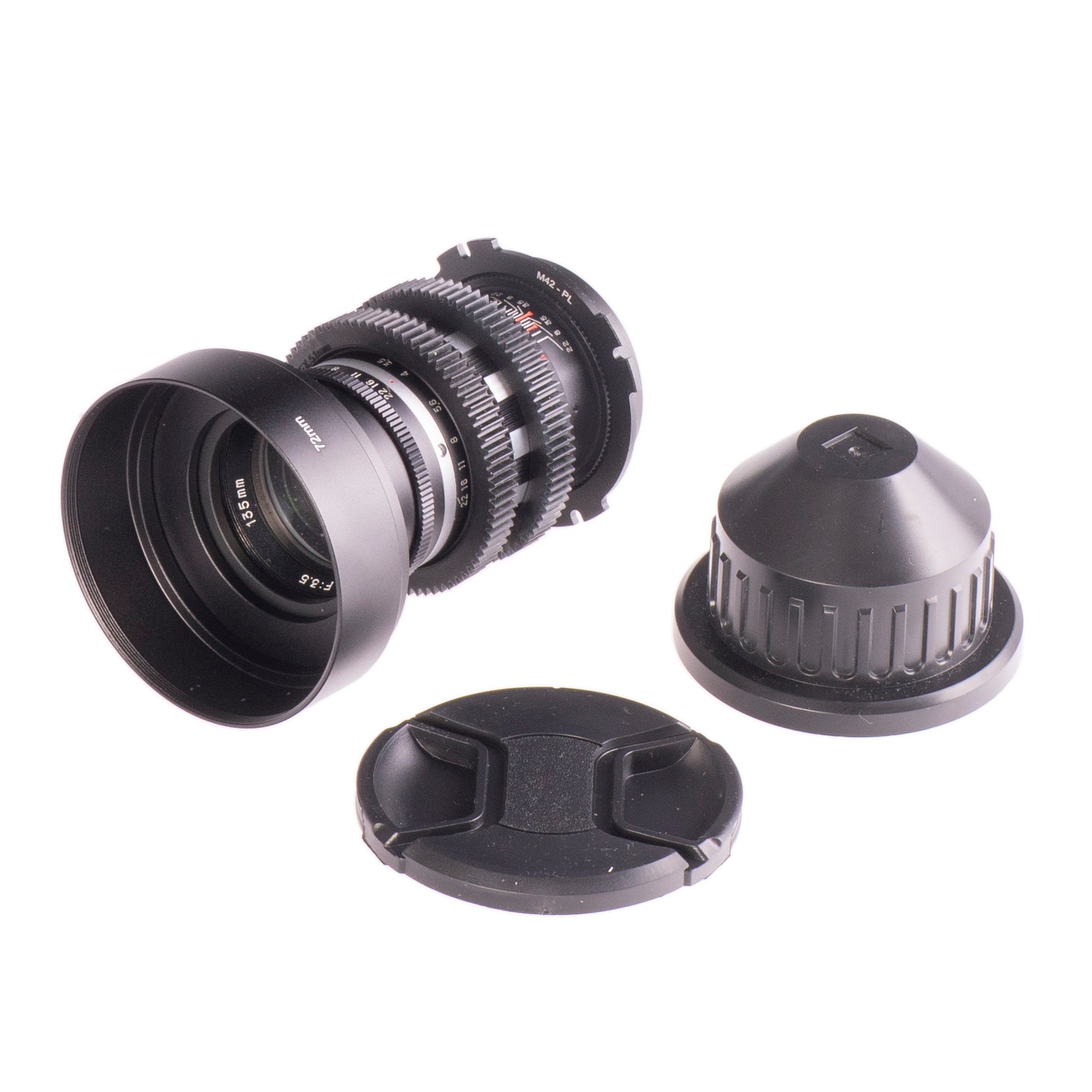 Mayfair Sankor 135mm F3.5 Cine Mod Prime Vintage Telephoto Lens | Arri PL! - TerPhoto Store