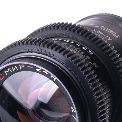 MC Mir - 24N 35mm F2 Vintage Prime Cine Mod Lens For Sony E - mount! - TerPhoto Store