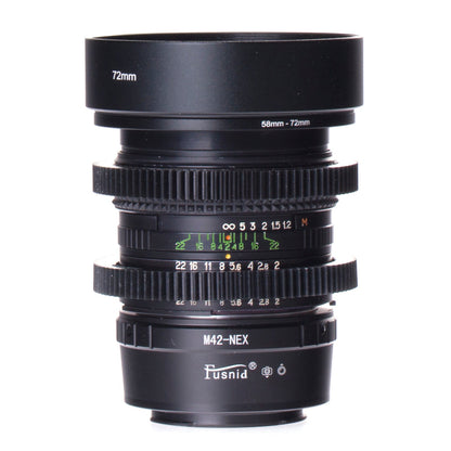 MC Mir-24N 35mm F2 Vintage Prime Cine Mod Wide Angle Lens For Sony E-mount! - TerPhoto Store