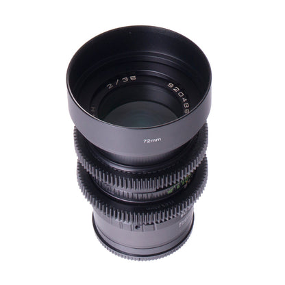 MC Mir-24N 35mm F2 Vintage Prime Cine Mod Wide Angle Lens For Sony E-mount! - TerPhoto Store