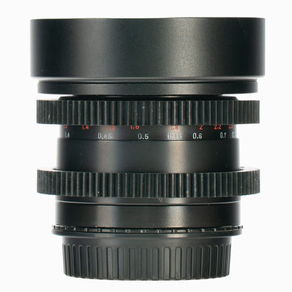 Meyer-Optik Görlitz Oreston 50mm F1.8 Cine Mod w/ Anamorphic Bokeh | Canon EF! - TerPhoto Store