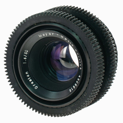 Meyer-Optik Görlitz Oreston 50mm F1.8 Cine Mod w/ Anamorphic Bokeh | Canon EF! - TerPhoto Store