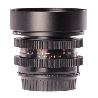 Meyer-Optik Görlitz Oreston 50mm F1.8 Cine Mod Portrait Lens For Canon EF! - TerPhoto Store