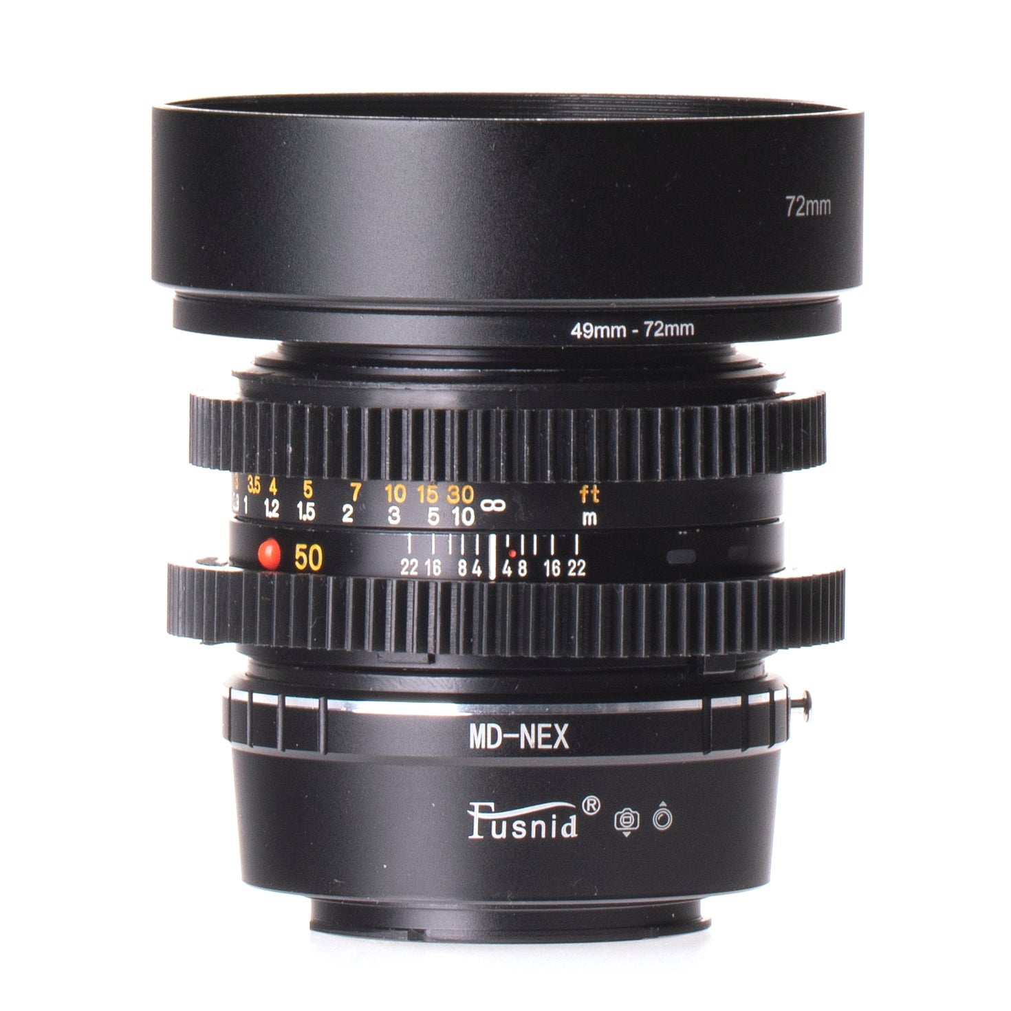 Minolta MD 50mm F1.7 Cine Mod Prime Lens w/ Anamorphic Bokeh | Sony E-mount! - TerPhoto Store