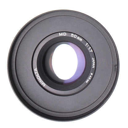 Minolta MD 50mm F1.7 Cine Mod Prime Lens w/ Anamorphic Bokeh | Sony E-mount! - TerPhoto Store