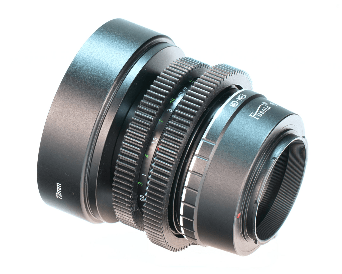 Minolta MD Rokkor 45mm F2 Cine Mod Lens w/ Anamorphic Bokeh For Sony E - mount! - TerPhoto Store