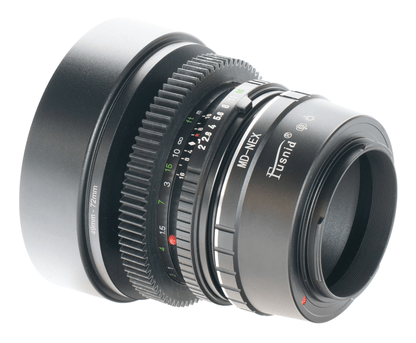 Minolta MD Rokkor 45mm F2 Cine Mod Lens w/ Anamorphic Bokeh For Sony E-mount! - TerPhoto Store