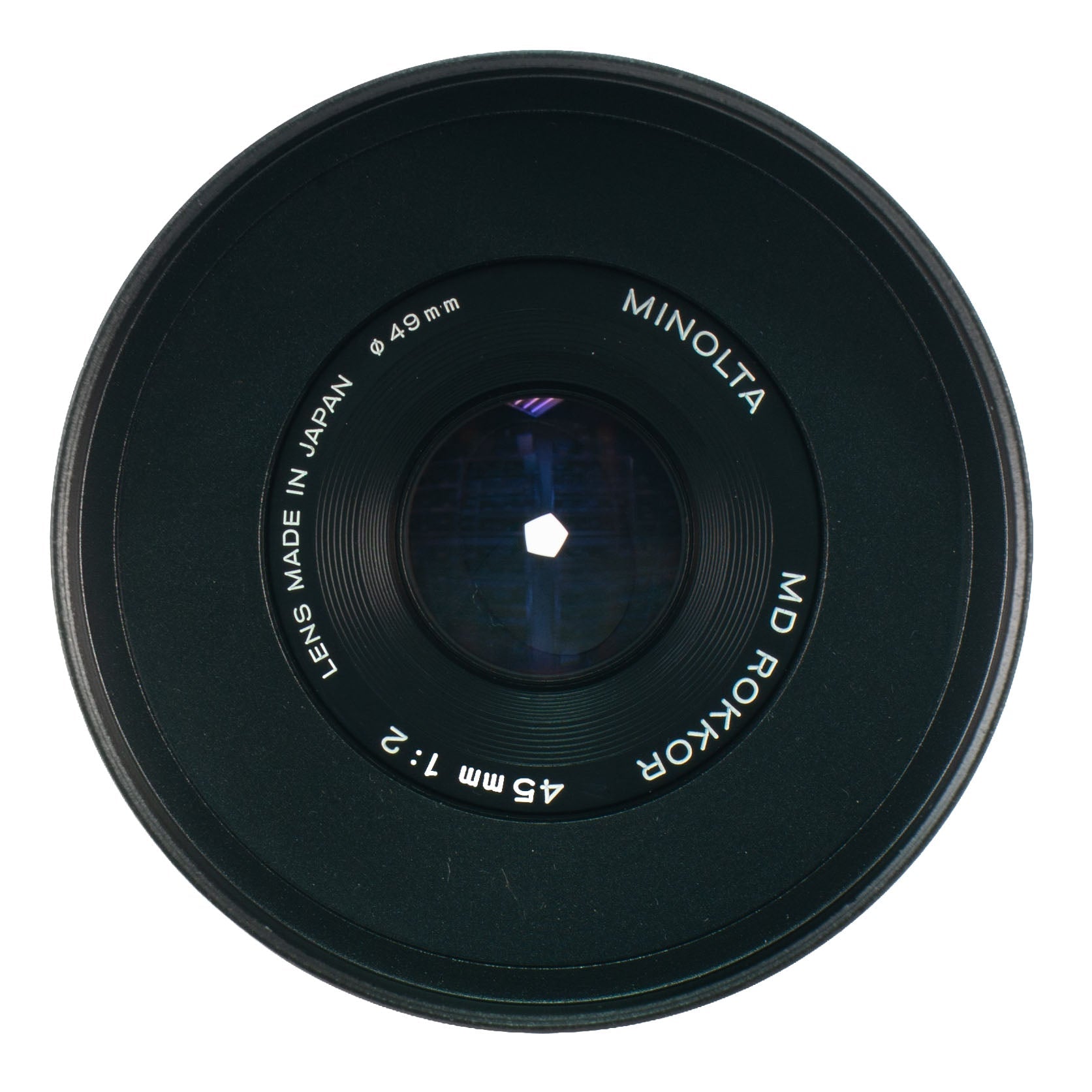 Minolta MD Rokkor 45mm F2 Cine Mod Lens w/ Anamorphic Bokeh For Sony E-mount! - TerPhoto Store