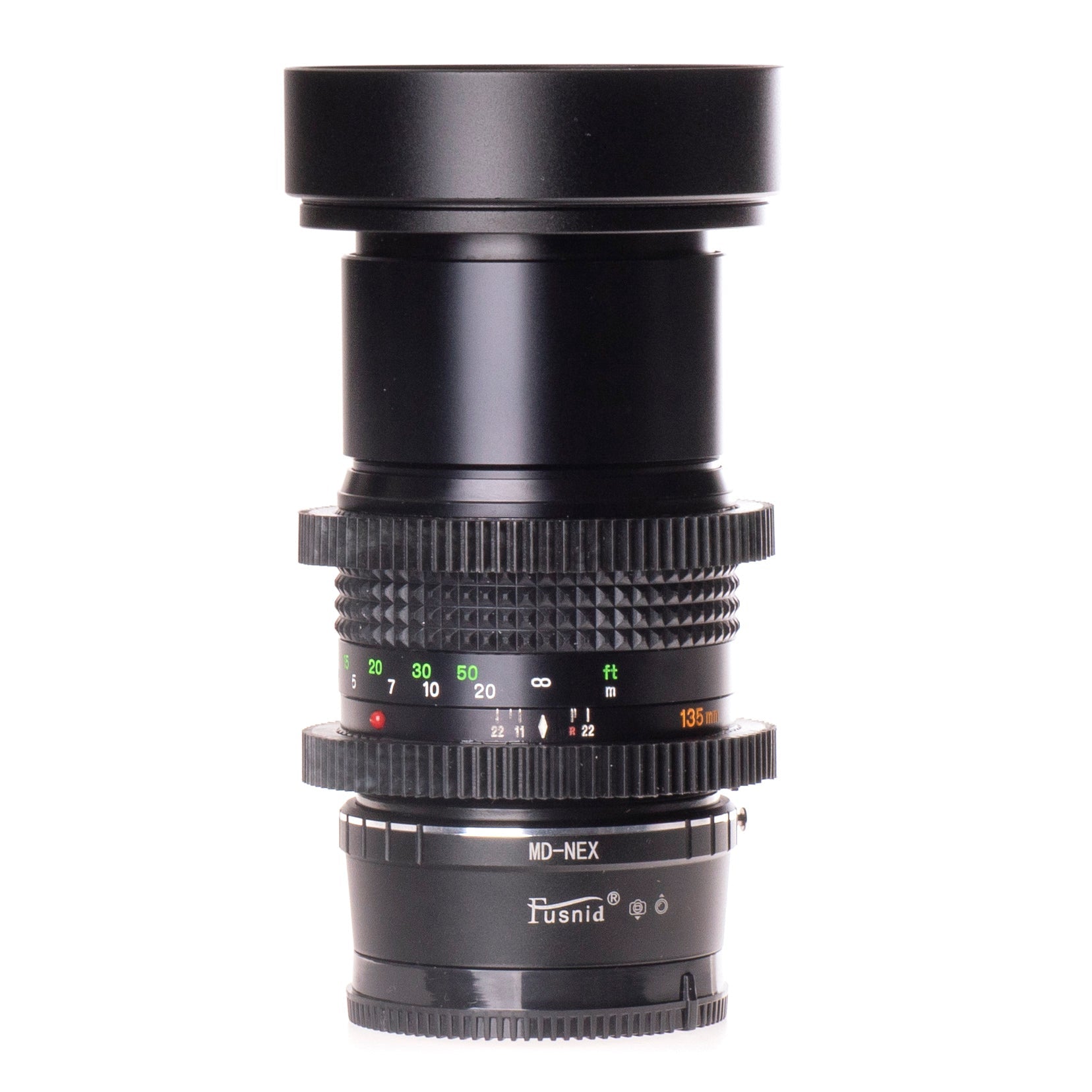Minolta MD Tele Rokkor 135mm F2.8 Cine Mod Lens For Sony E-mount - TerPhoto Store