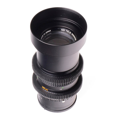 Minolta MD Tele Rokkor 135mm F2.8 Cine Mod Lens For Sony E-mount - TerPhoto Store