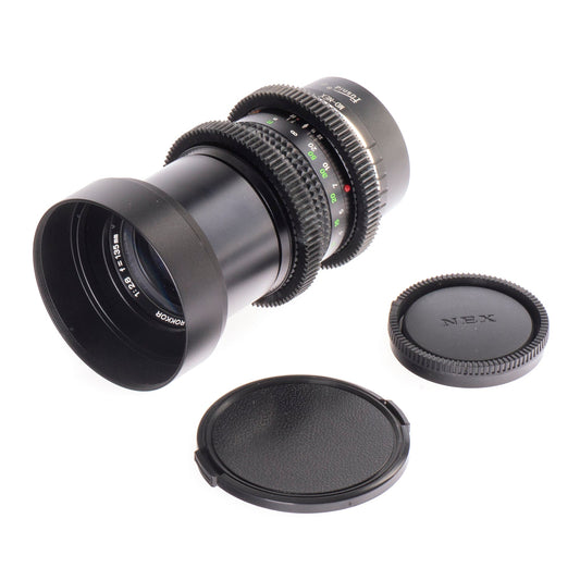 Minolta MD Tele Rokkor 135mm F2.8 Cine Mod Lens For Sony E-mount - TerPhoto Store