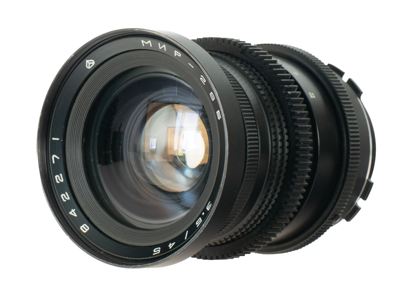 Mir-26B 45mm F3.5 Cine Mod Prime Wide Angle MF Lens | Arri PL Mount! - TerPhoto Store