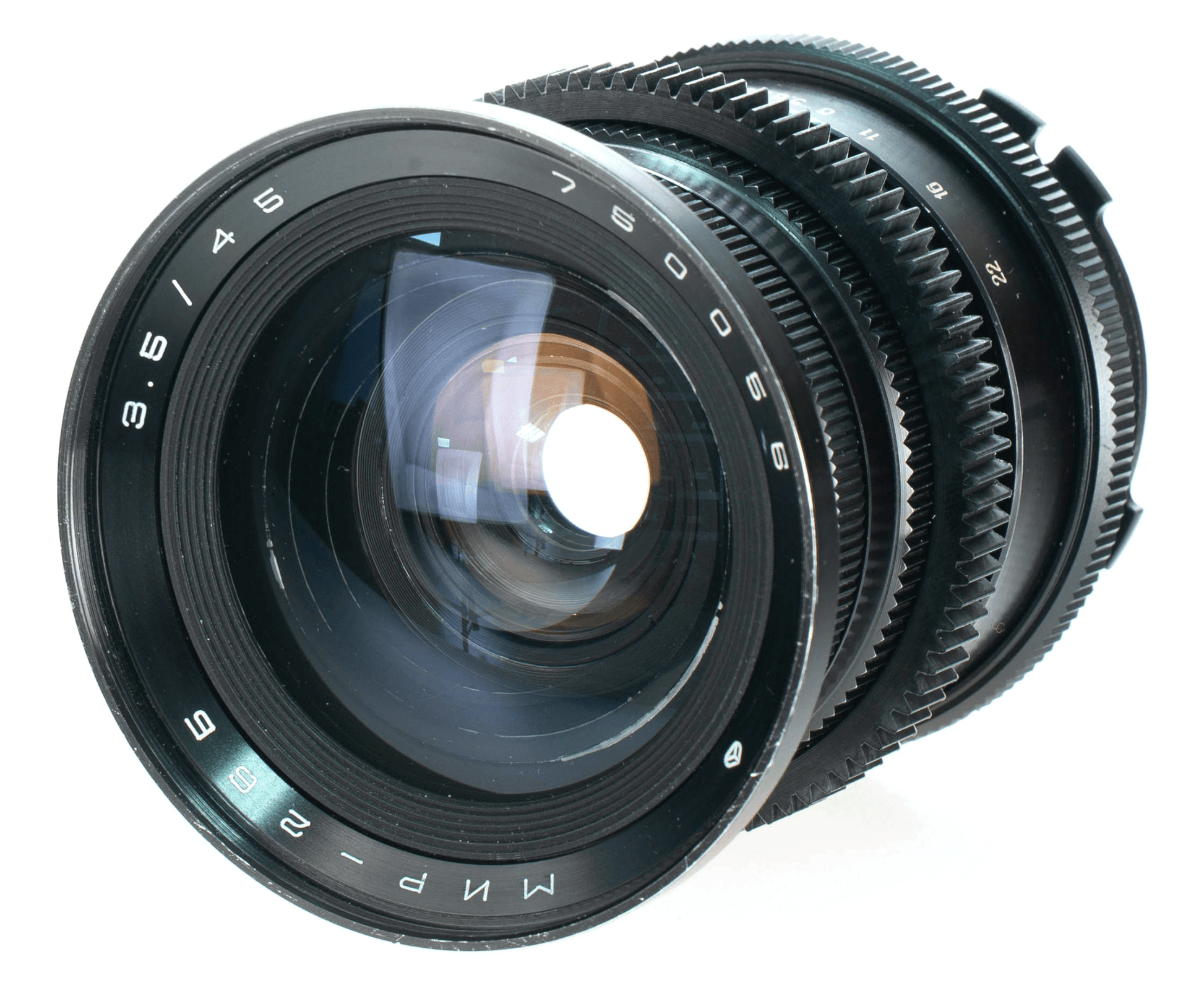 Mir - 26B 45mm F3.5 Cine Mod Prime Wide Angle MF Lens | Arri PL Mount! - TerPhoto Store