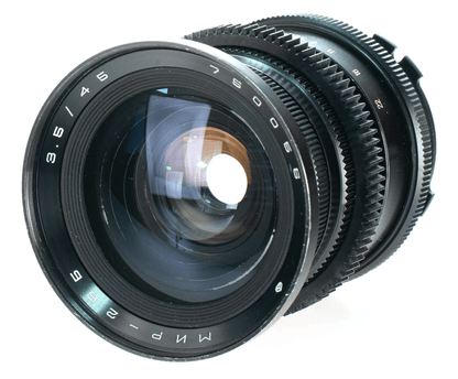 Mir - 26B 45mm F3.5 Cine Mod Prime Wide Angle MF Lens | Arri PL Mount! - TerPhoto Store