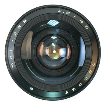 Mir - 26B 45mm F3.5 Cine Mod Prime Wide Angle MF Lens | Arri PL Mount! - TerPhoto Store