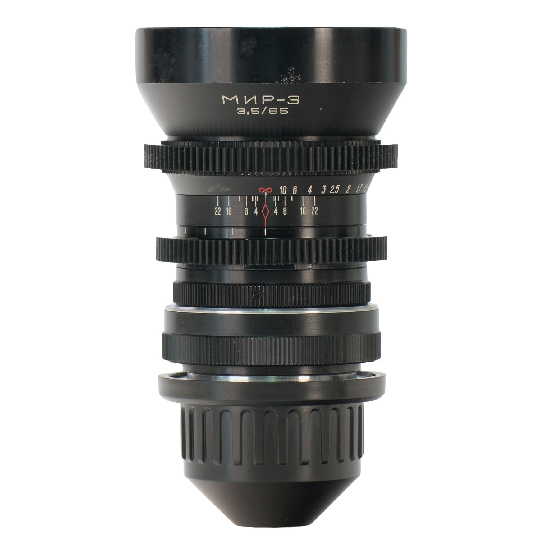 Mir-3 65mm F3.5 Cine Mod Prime Wide Angle MF Lens | Arri PL Mount! - TerPhoto Store