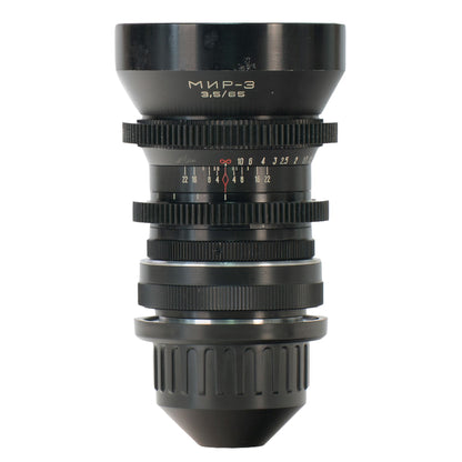 Mir-3 65mm F3.5 Cine Mod Prime Wide Angle MF Lens | Arri PL Mount! - TerPhoto Store