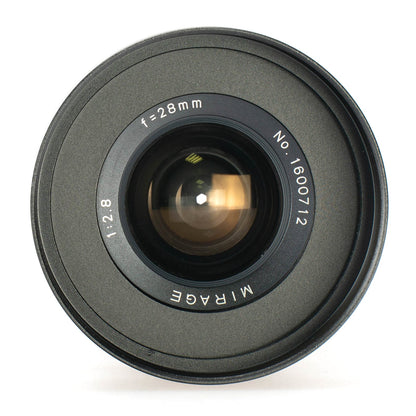Mirage 28mm F2.8 Cine Mod Prime Wide Angle Lens | Fujifilm FX! - TerPhoto Store
