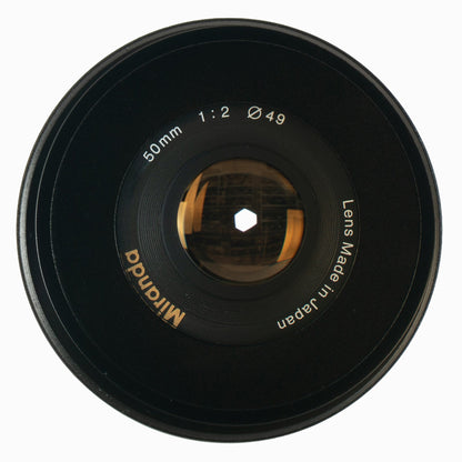 Miranda 50mm F2 Cine Mod Prime Portrait Lens | Canon EF! - TerPhoto Store