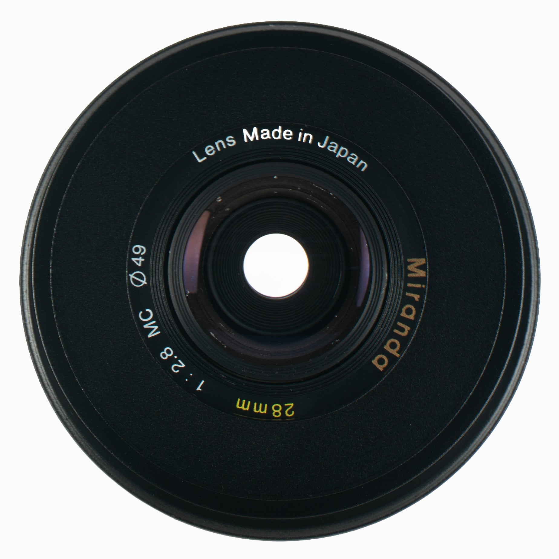 Miranda MC 28mm F2.8 Cine Mod Prime Wide Angle Lens | Canon EF Mount! - TerPhoto Store