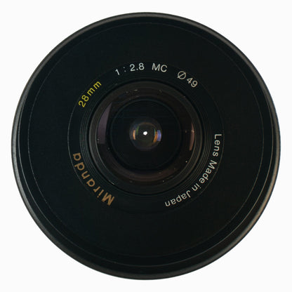 Miranda MC 28mm F2.8 Cine Mod Prime Wide Angle Lens | Canon EF Mount! - TerPhoto Store