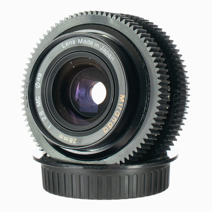 Miranda MC 28mm F2.8 Cine Mod Prime Wide Angle Lens | Canon EF Mount! - TerPhoto Store