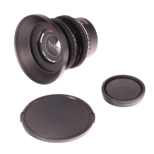 Miranda MC Macro 24mm F2.8 Cine Mod Vintage Filmmaking Lens For Sony E - Mount! - TerPhoto Store