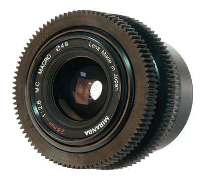 Miranda MC Macro 28mm F2.8 Cine Mod w/ Anamorphic Bokeh & Flare | Sony E-mount - TerPhoto Store
