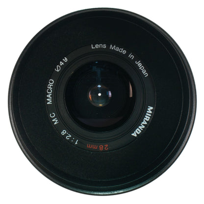 Miranda MC Macro 28mm F2.8 Cine Mod w/ Anamorphic Bokeh & Flare | Sony E-mount - TerPhoto Store