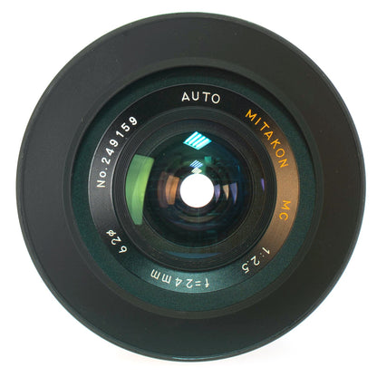 Mitakon MC Auto 24mm F2.5 Cine Mod Vintage Wide Angle Lens | Sony E - mount! - TerPhoto Store