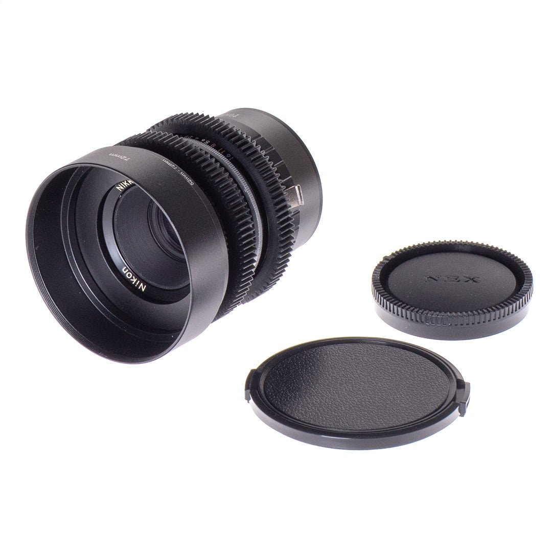 Nikon Nikkor 50mm F2 Cine Mod Prime Portrait Lens | Sony E - mount! - TerPhoto Store
