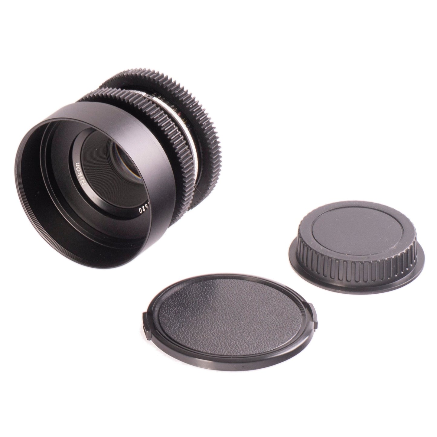 Nikon Nikkor 50mm F2 Prime Cine Mod Lens w/ Anamorphic Bokeh For Canon EF Mount! - TerPhoto Store