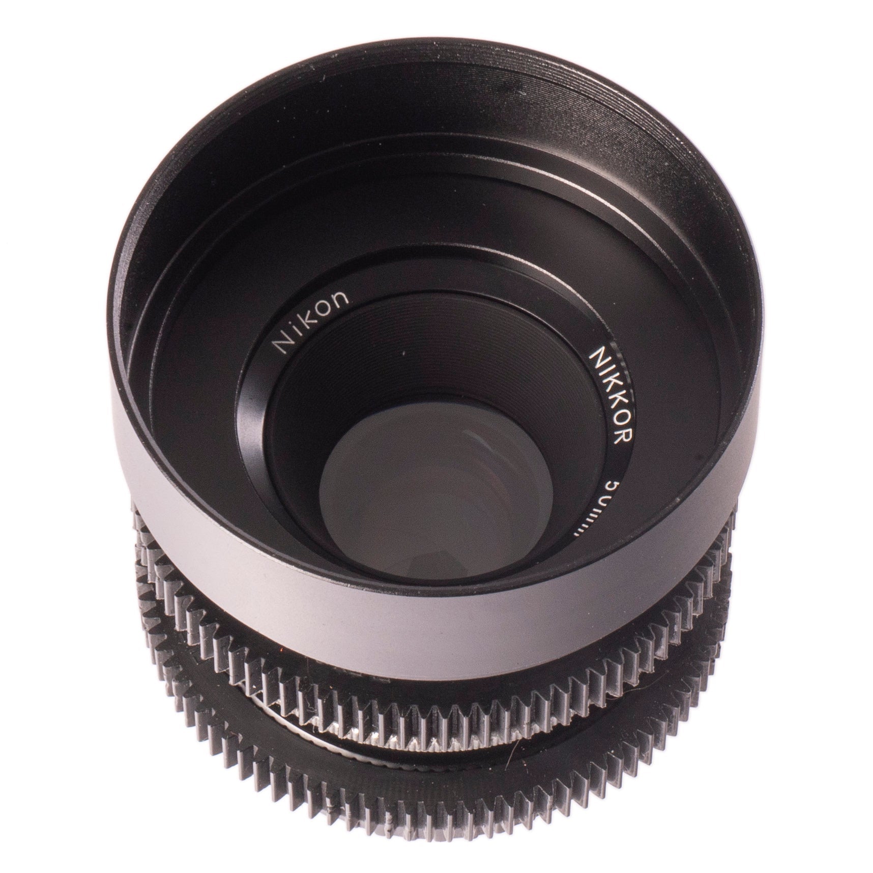 Nikon Nikkor 50mm F2 Prime Cine Mod Lens w/ Anamorphic Bokeh For Canon EF Mount! - TerPhoto Store