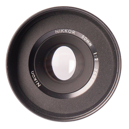 Nikon Nikkor 50mm F2 Prime Cine Mod Lens w/ Anamorphic Bokeh For Canon EF Mount! - TerPhoto Store