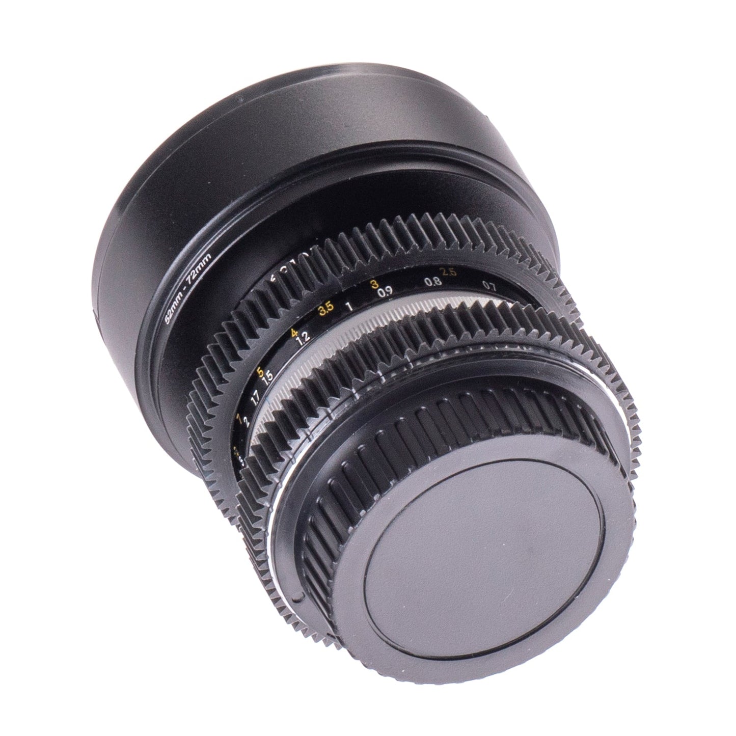 Nikon Nikkor-H Auto 28mm F3.5 Cine Mod Wide Angle Prime Lens | Canon EF mount! - TerPhoto Store