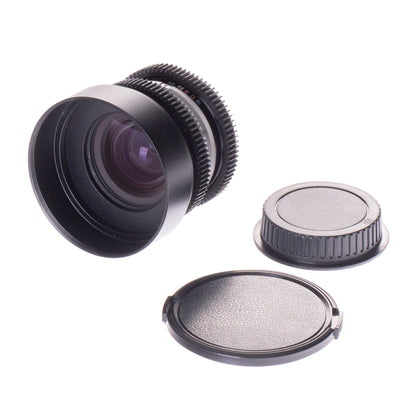 Nikon Nikkor-H Auto 28mm F3.5 Cine Mod Wide Angle Prime Lens | Canon EF mount! - TerPhoto Store