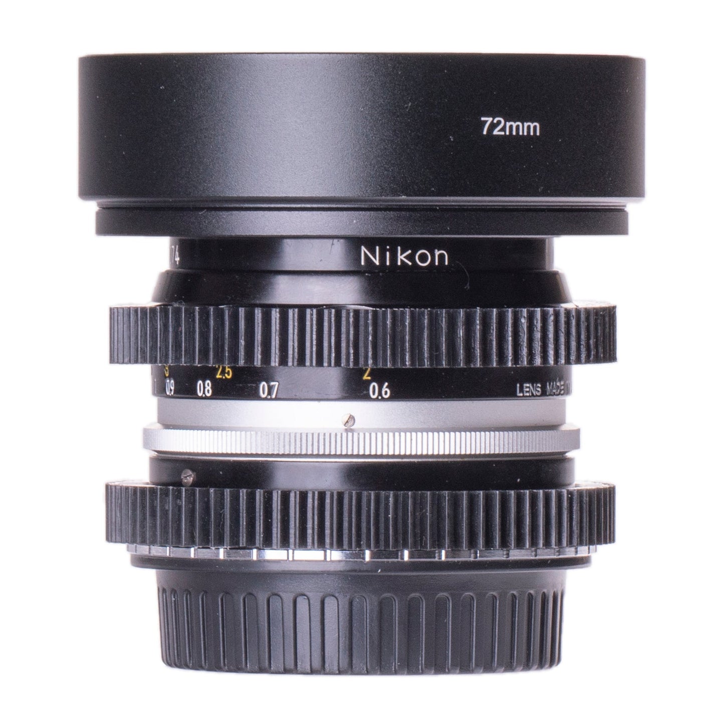 Nikon Nikkor-H Auto 28mm F3.5 Cine Mod Wide Angle Prime Lens | Canon EF mount! - TerPhoto Store