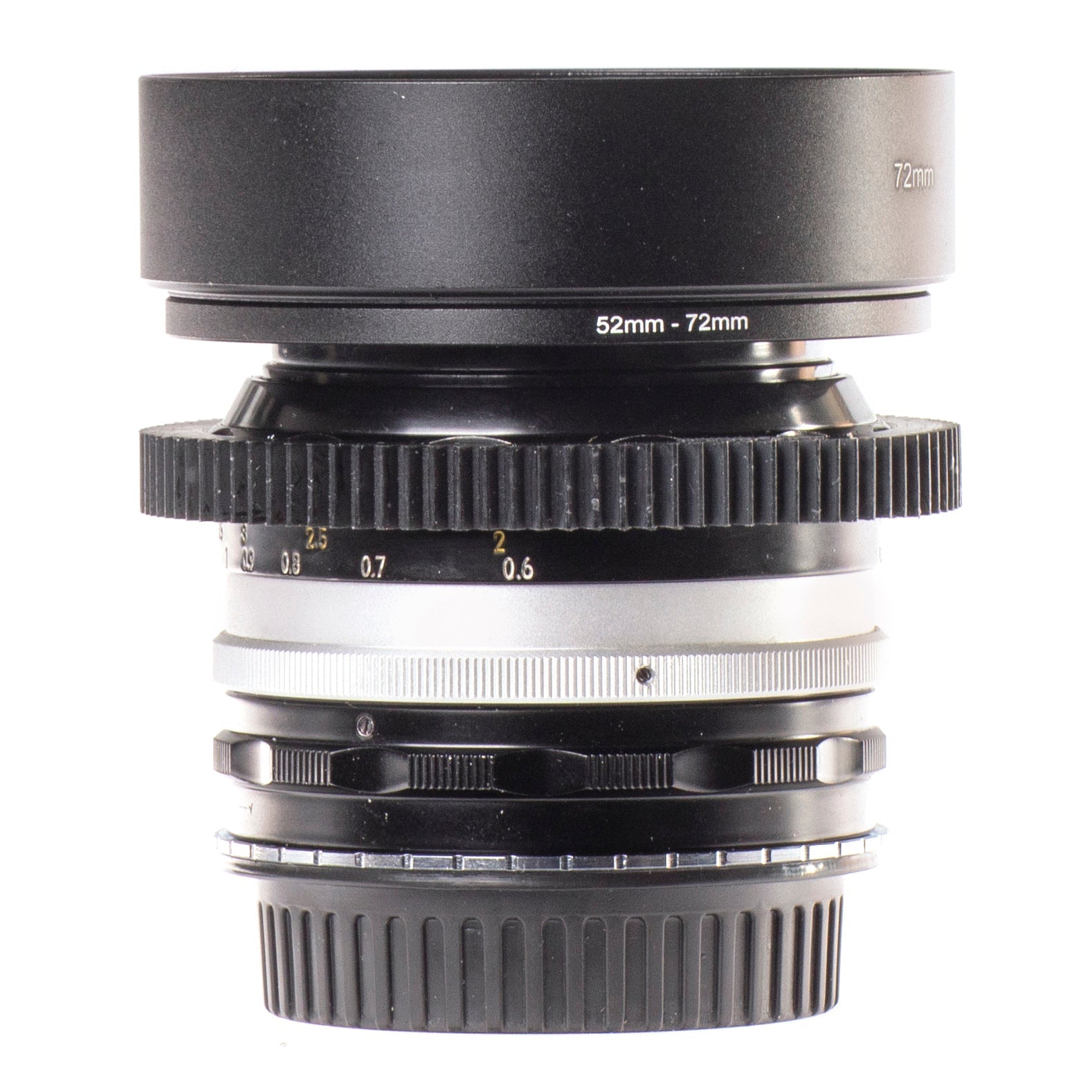 Nikon Nikkor-S.C Auto 50mm F1.4 Cine Mod Lens w/ Anamorphic Bokeh For Canon EF! - TerPhoto Store