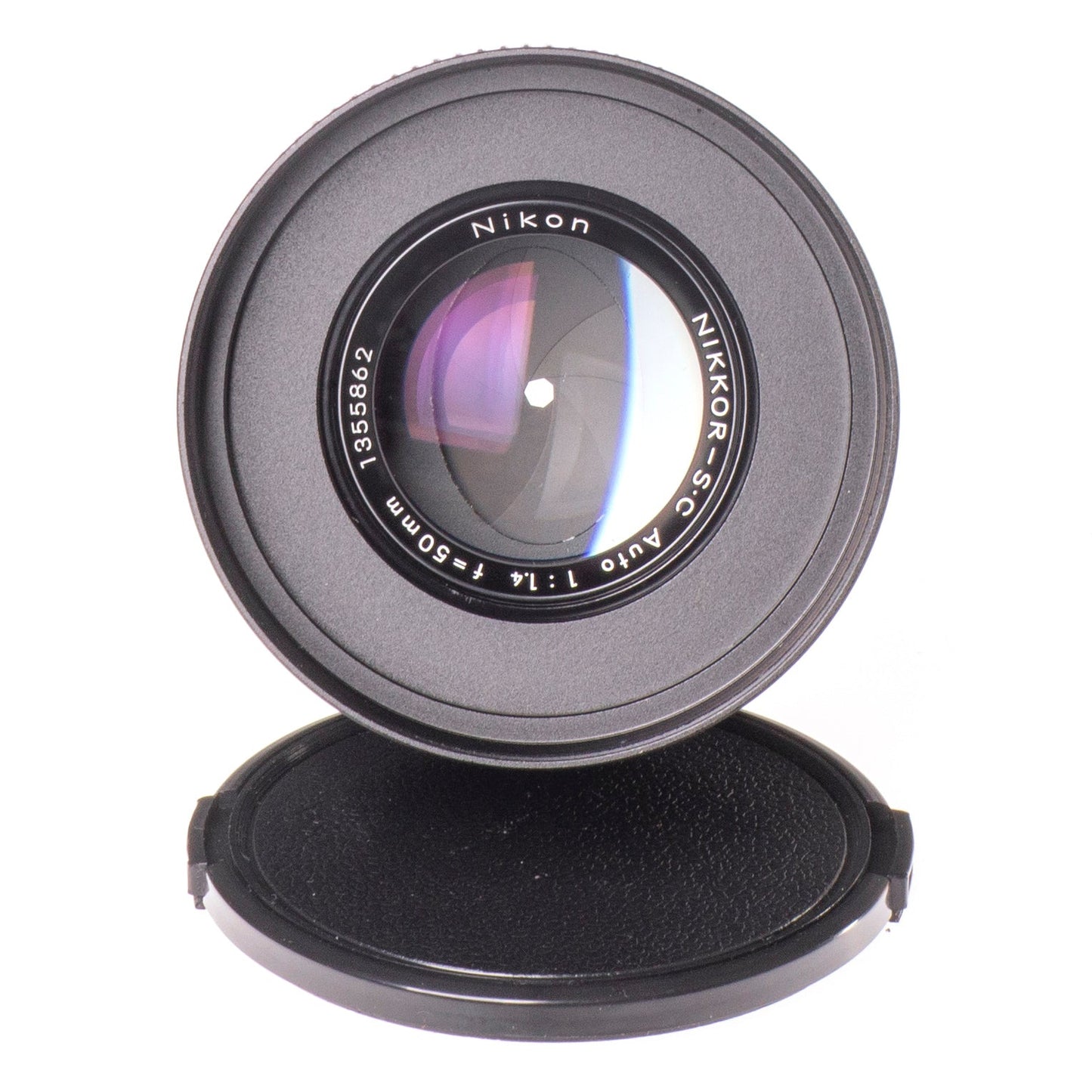 Nikon Nikkor-S.C Auto 50mm F1.4 Cine Mod Lens w/ Anamorphic Bokeh For Canon EF! - TerPhoto Store