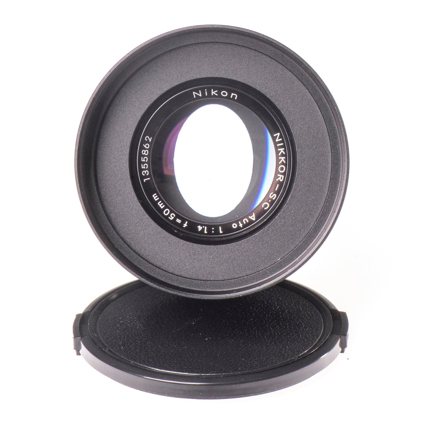 Nikon Nikkor-S.C Auto 50mm F1.4 Cine Mod Lens w/ Anamorphic Bokeh For Canon EF! - TerPhoto Store