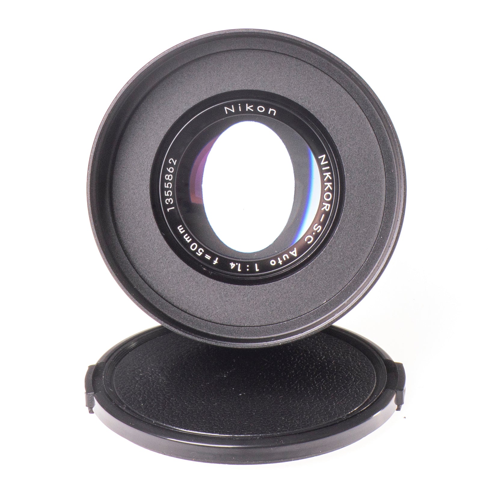 Nikon Nikkor-S.C Auto 50mm F1.4 Cine Mod Lens w/ Anamorphic Bokeh For Canon EF! - TerPhoto Store