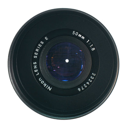 Nikon Series E 50mm F1.8 Cine Mod Vintage Prime Portrait Lens | Nikon F (Ai)! - TerPhoto Store