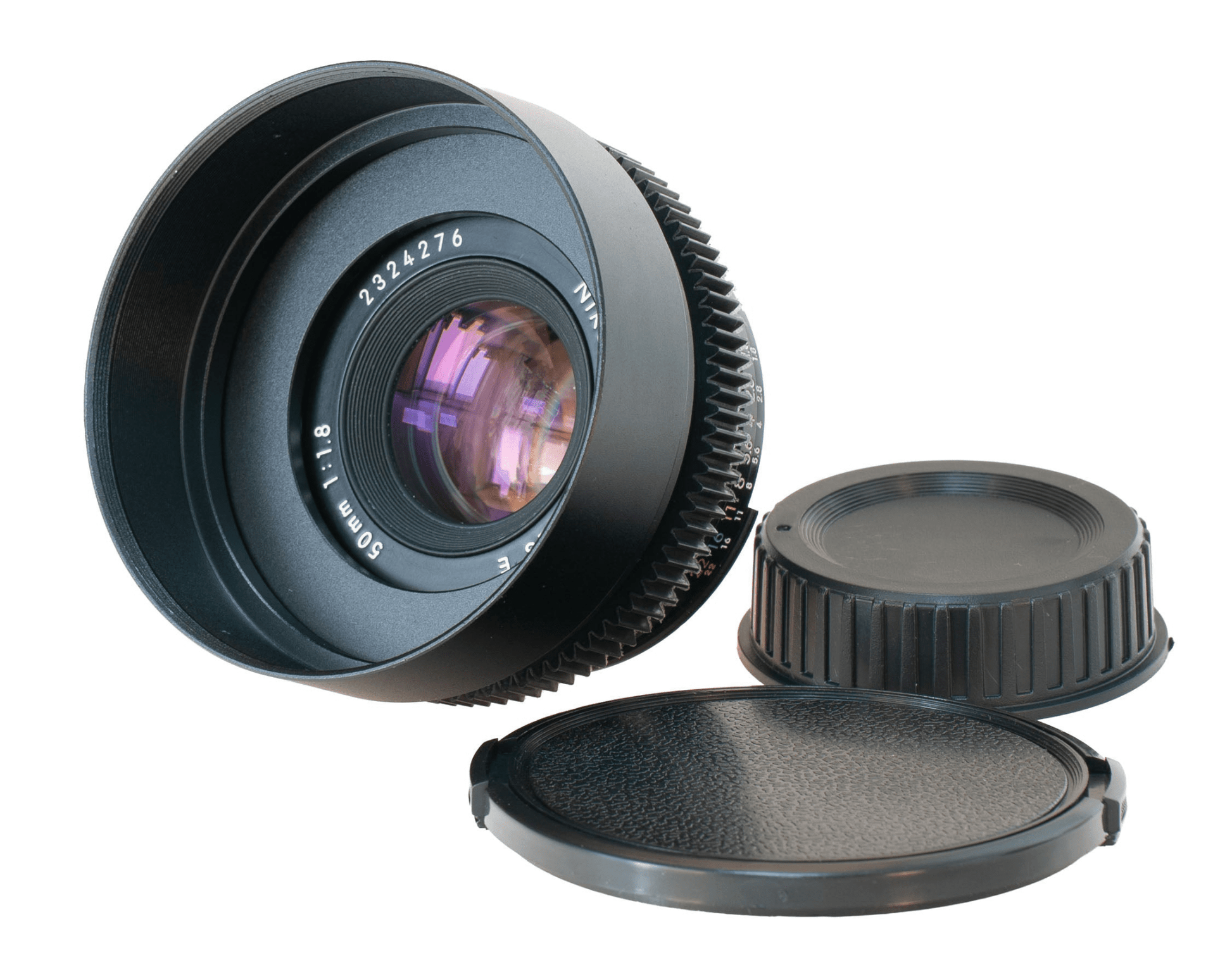 Nikon Series E 50mm F1.8 Cine Mod Vintage Prime Portrait Lens | Nikon F (Ai)! - TerPhoto Store