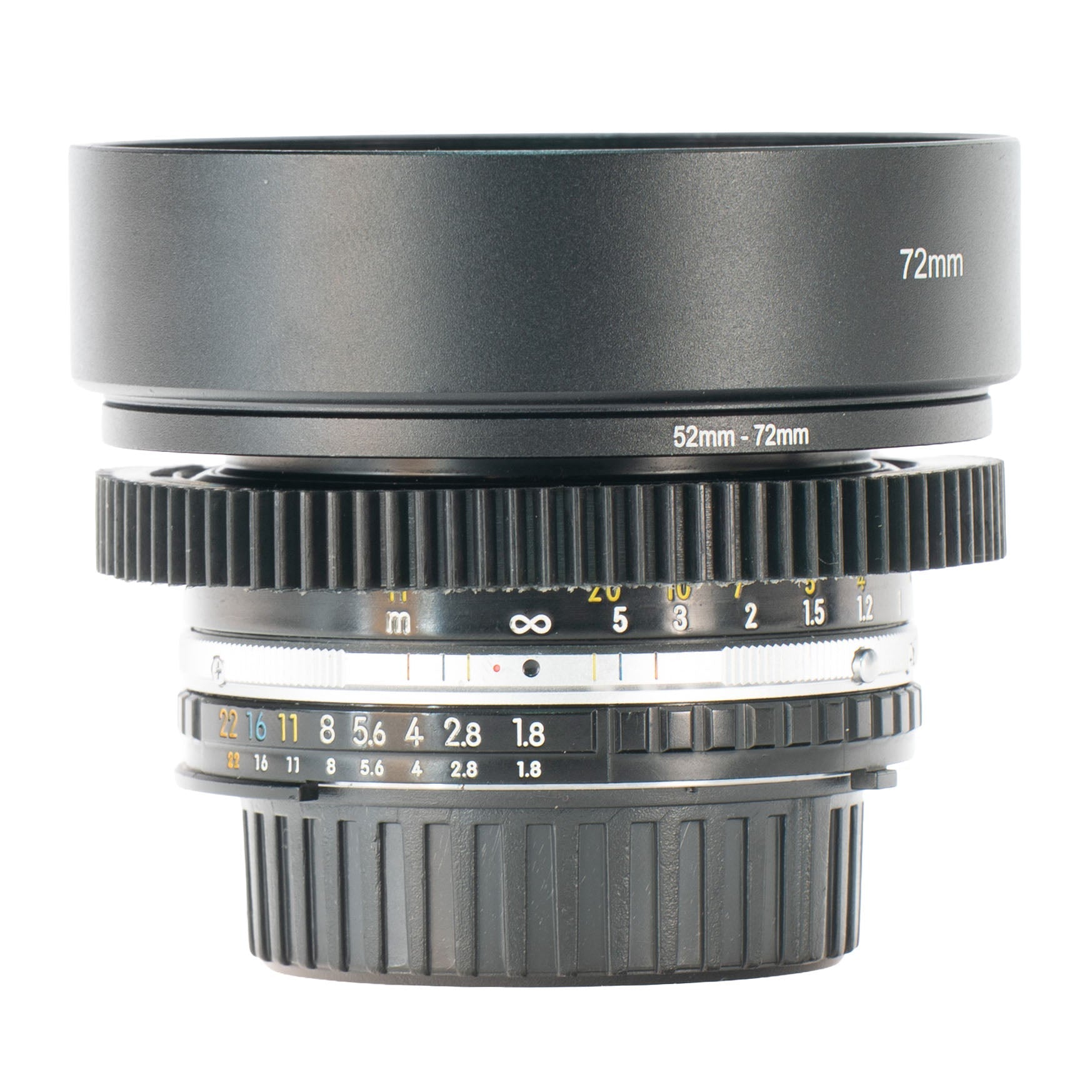 Nikon Series E 50mm F1.8 Cine Mod Vintage Prime Portrait Lens | Nikon F (Ai)! - TerPhoto Store