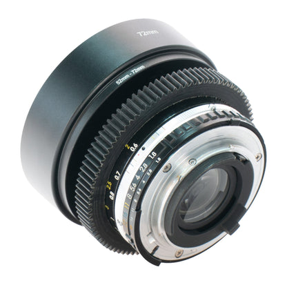 Nikon Series E 50mm F1.8 Cine Mod Vintage Prime Portrait Lens | Nikon F (Ai)! - TerPhoto Store