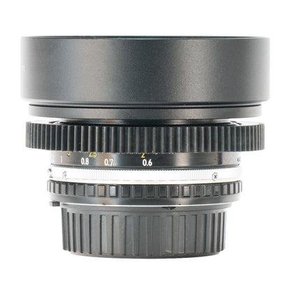 Nikon Series E 50mm F1.8 Cine Mod Vintage Prime Portrait Lens | Nikon F (Ai)! - TerPhoto Store