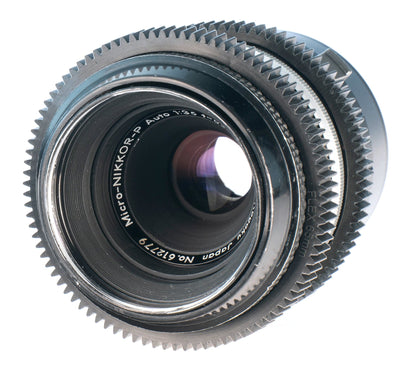 Nippon Kogaku Micro - Nikkor - P Auto 55mm F3.5 Cine Mod Prime Lens | Sony E - mount! - TerPhoto Store