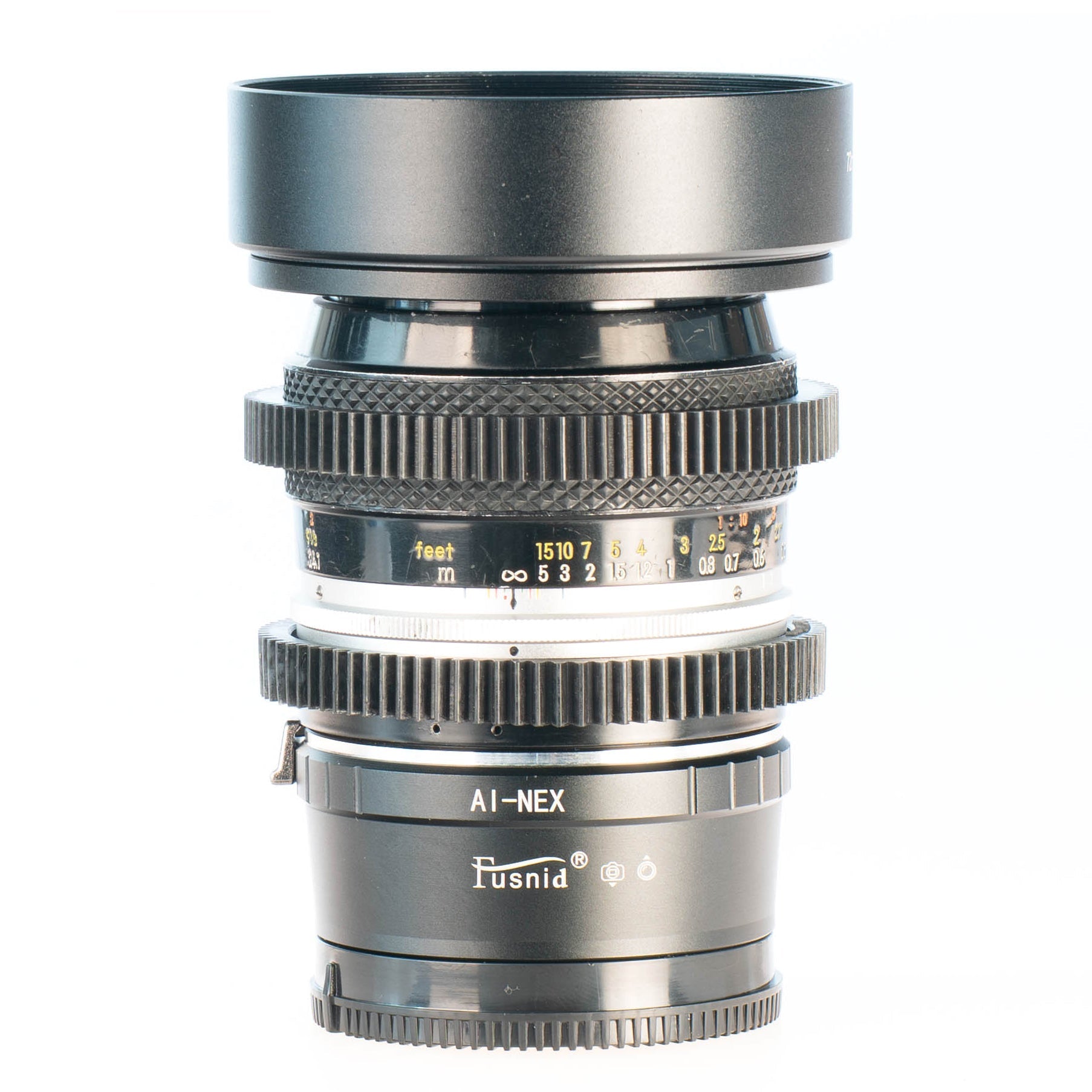 Nippon Kogaku Micro - Nikkor - P Auto 55mm F3.5 Cine Mod Prime Lens | Sony E - mount! - TerPhoto Store