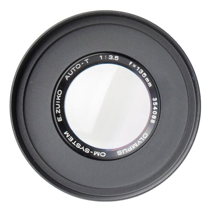 Olympus E.Zuiko Auto-T 135mm F3.5 Cine Mod Prime Telephoto Lens | Canon EF! - TerPhoto Store